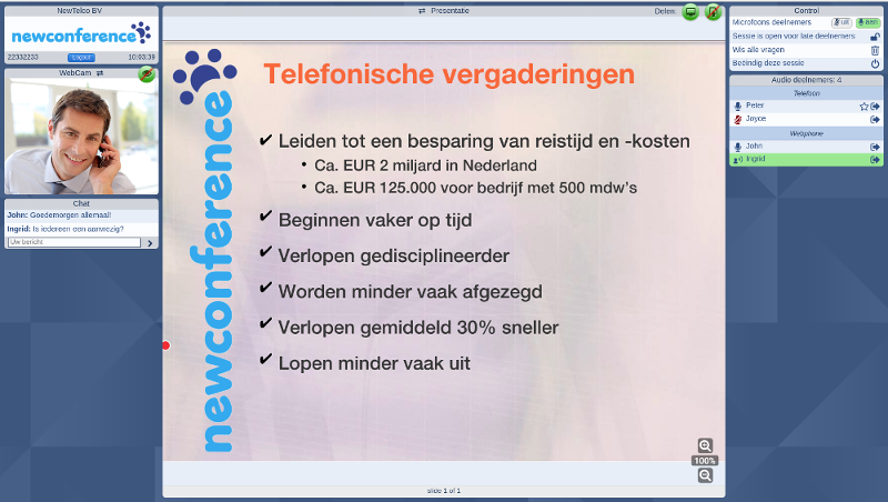 Have a look to the webinar screenshot